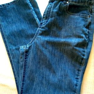 Classic Blue Denim Women's Pants
